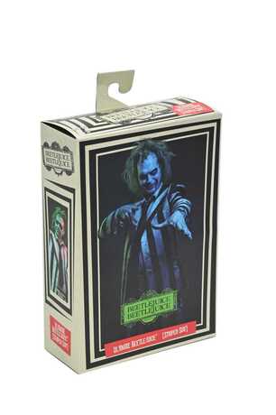 Beetlejuice Beetlejuice figurine 7 Scale Ultimate Striped Suit Beetlejuice NECA