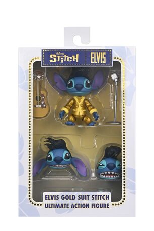 Lilo & Stitch figurine Ultimate Gold Suit Elvis Stitch NECA