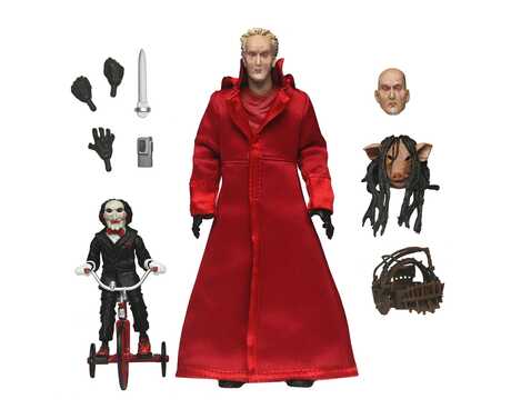 Saw figurine Ultimate Jigsaw Killer Red Robe Neca