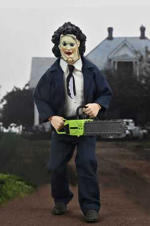 Massacre à la tronçonneuse figurine Retro Clothed Leatherface (Pretty Woman Mask) 50th Anniversary  Neca