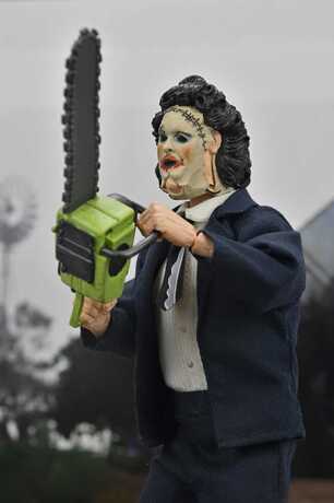 Massacre à la tronçonneuse figurine Retro Clothed Leatherface (Pretty Woman Mask) 50th Anniversary  Neca