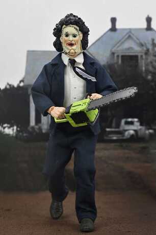 Massacre à la tronçonneuse figurine Retro Clothed Leatherface (Pretty Woman Mask) 50th Anniversary  Neca
