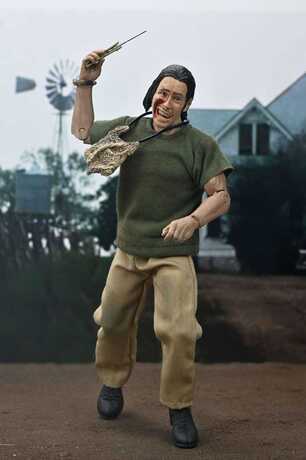 Massacre à la tronçonneuse figurine Clothed The Hitchhiker 50th Anniversary Neca