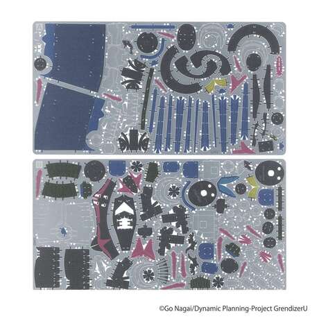 Goldorak Model Kit Metallic Nano Puzzle Grendizer U PLEX