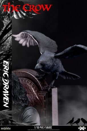 The Crow Eric Draven Icon X 1/10 Pvc Figure Infinite Statue