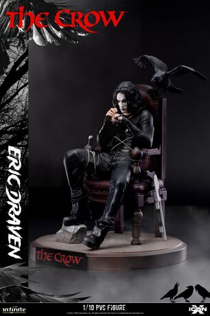 The Crow Eric Draven Icon X 1/10 Pvc Figure Infinite Statue