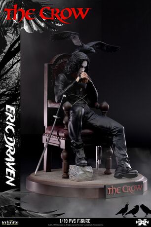 The Crow Eric Draven Icon X 1/10 Pvc Figure Infinite Statue