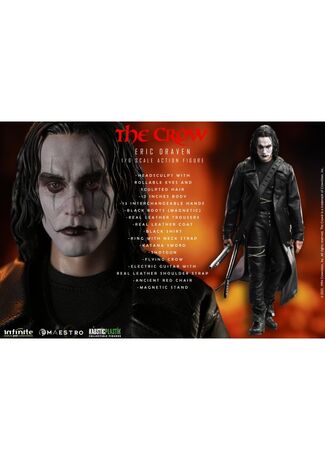 The Crow Eric Draven 1/6 Luxury Action Figure Standard Edition Infinite Statue