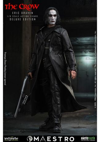 The Crow Eric Draven 1/6 Luxury Action Figure Deluxe Edition Infinite Statue