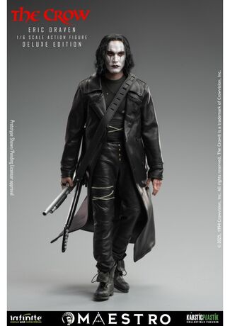 The Crow Eric Draven 1/6 Luxury Action Figure Deluxe Edition Infinite Statue