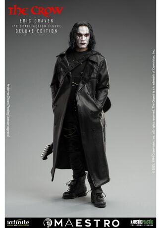 The Crow Eric Draven 1/6 Luxury Action Figure Deluxe Edition Infinite Statue