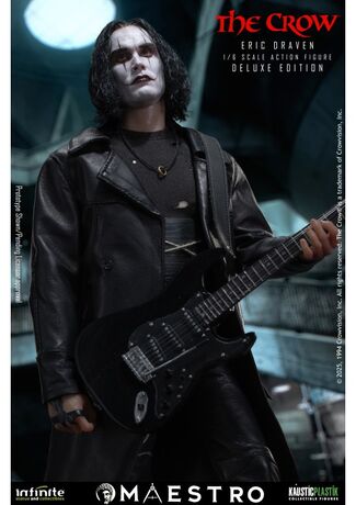 The Crow Eric Draven 1/6 Luxury Action Figure Deluxe Edition Infinite Statue