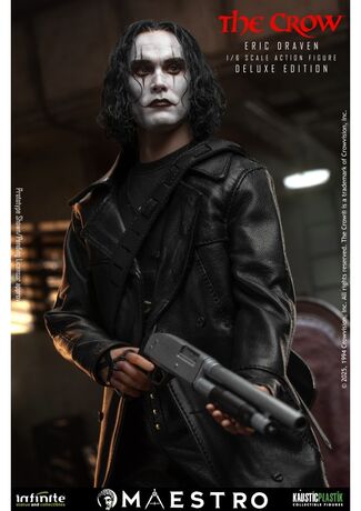 The Crow Eric Draven 1/6 Luxury Action Figure Deluxe Edition Infinite Statue