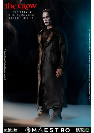 The Crow Eric Draven 1/6 Luxury Action Figure Deluxe Edition Infinite Statue