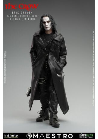 The Crow Eric Draven 1/6 Luxury Action Figure Deluxe Edition Infinite Statue