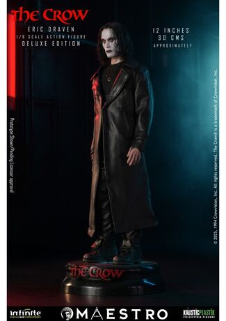 The Crow Eric Draven 1/6 Luxury Action Figure Deluxe Edition Infinite Statue
