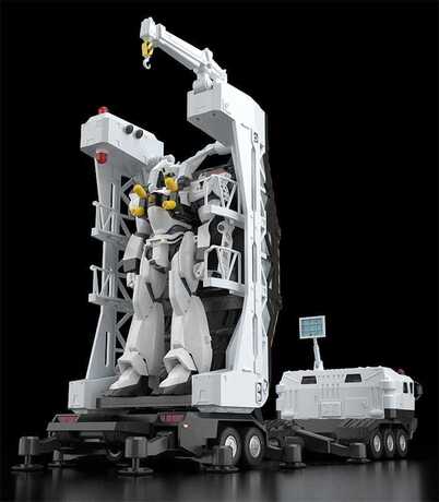Mobile Police Patlabor figurines Plastic Model Kit Moderoid 1/60 Type 98 Special Command Vehicle & Type 99 Special Labor Carrier Good Smile Company