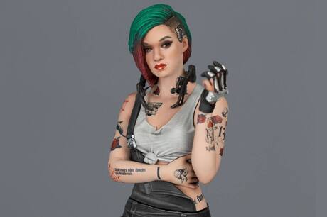 Cyberpunk 2077 statuette PVC Judy Alvarez Dark Horse