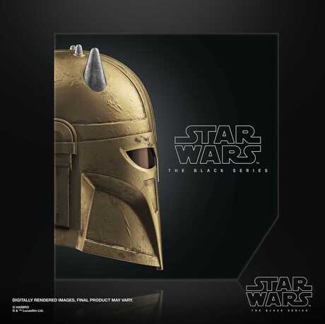 Star Wars: The Mandalorian Black Series casque electronique The Armorer HASBRO