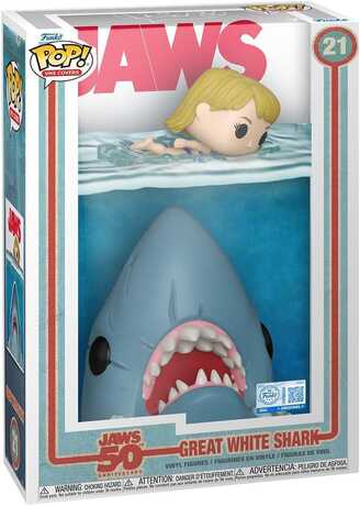 JAWS Les Dents de la mer POP! Comic Cover Vinyl Figurine Shark Good Smile Company