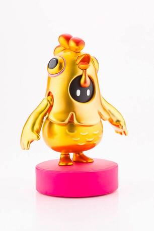 Fall Guys: Ultimate Knockout figurine 1/20 Legendary Edition Orangeade / Golden Chicken Costume Kotobukiya