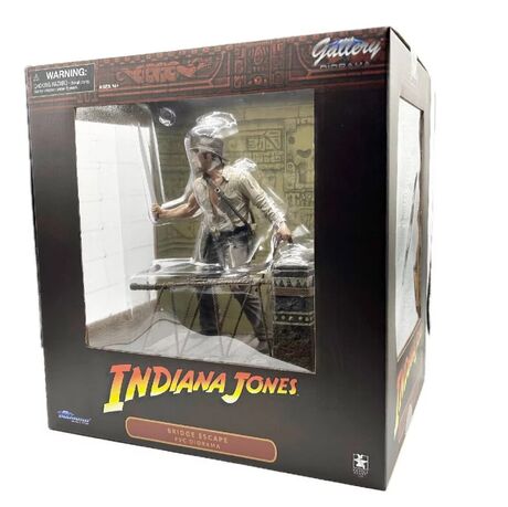 Indiana Jones et le Temple maudit Deluxe Gallery statuette PVC Rope Bridge Diamond Select