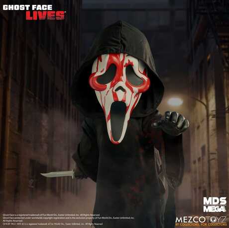 Scream poupée MDS Roto Bloody Ghost Face MEZCO TOYS