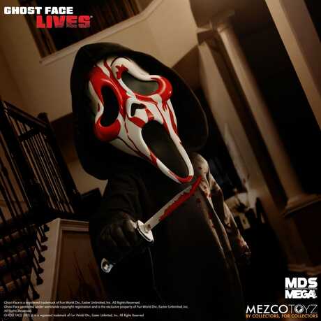 Scream poupée MDS Roto Bloody Ghost Face MEZCO TOYS