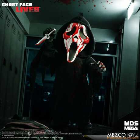 Scream poupée MDS Roto Bloody Ghost Face MEZCO TOYS