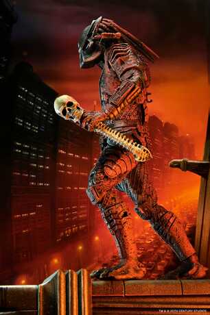 Predator 2 figurine City Hunter Poster Series NECA