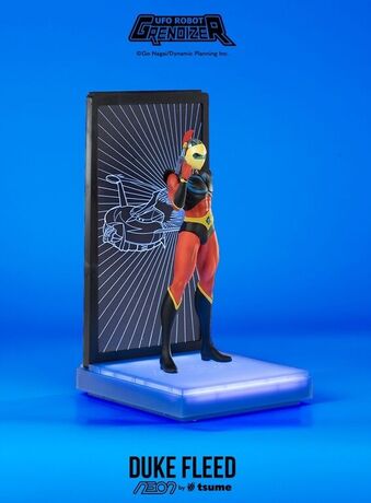 UFO Robot Grendizer Goldorak statue Actarus Duke Fleed NEON TSUME