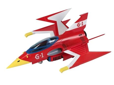 La bataille des planetes Gatchaman II figurine avec véhicule 1/24 G-1 Eagle Sharp & Ken The Eagle Ramen toy