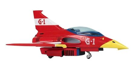 La bataille des planetes Gatchaman II figurine avec véhicule 1/24 G-1 Eagle Sharp & Ken The Eagle Ramen toy