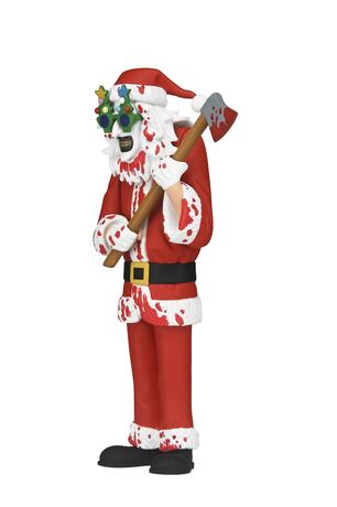 Terrifier 3 Toony Terrors figurine Santa Suit Art the Clown (Bloody Version) Neca