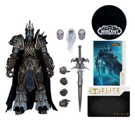 World of Warcraft McFarlane Elite Edition figurine Lich King #09  McFarlane Toys
