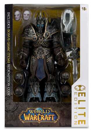 World of Warcraft McFarlane Elite Edition figurine Lich King #09  McFarlane Toys