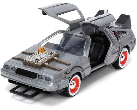 Retour vers le Futur Véhicule 1/32  Back To The Future Part 3 - 1982 DeLorean Dmc 12  JADA