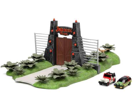 Jurassic World diorama Nano Metalfigs Nano Scene The Gate JADA