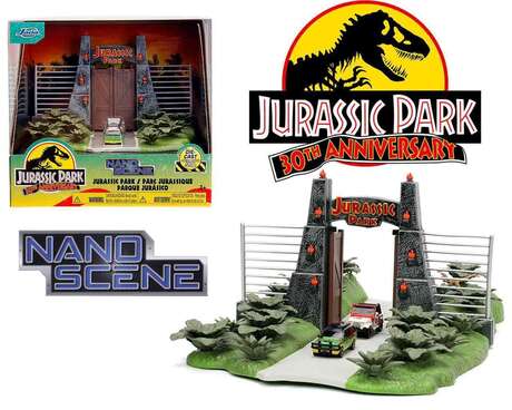 Jurassic World diorama Nano Metalfigs Nano Scene The Gate JADA