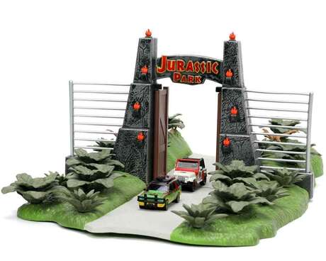 Jurassic World diorama Nano Metalfigs Nano Scene The Gate JADA