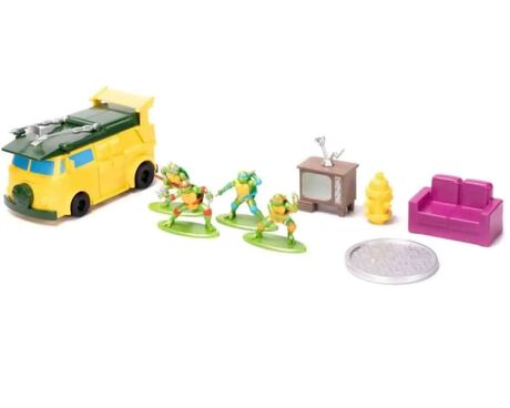 TMNT Tortues Ninja - Lair Diorama Nano Scene JADA