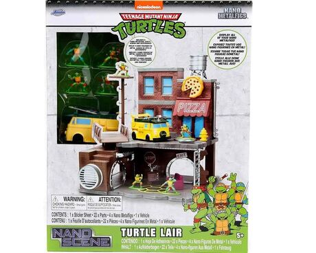 TMNT Tortues Ninja - Lair Diorama Nano Scene JADA
