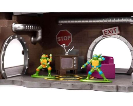 TMNT Tortues Ninja - Lair Diorama Nano Scene JADA