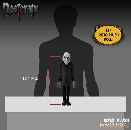 Nosferatu Mds Roto MDS Roto Nosferatu Plush MEZCO TOYS