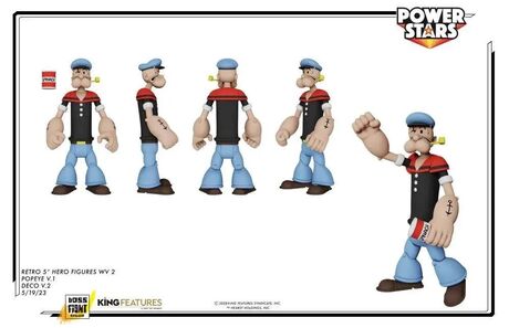 Popeye Power Stars Popeye Af Boss Fight Studio
