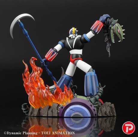 Goldorak statuette PVC Scene Selection 01 Grendizer  a cry of Victory PLEX