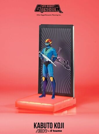 UFO Robot Grendizer Goldorak statue Alcor Kabuto Koji NEON TSUME