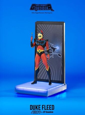 UFO Robot Grendizer Goldorak statue Actarus Duke Fleed NEON TSUME