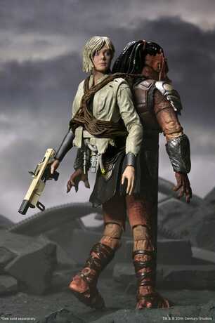 Predator Badlands figurine Ultimate Thia & Bud NECA