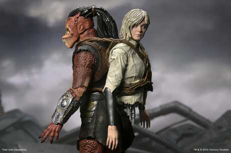 Predator Badlands figurine Ultimate Thia & Bud NECA